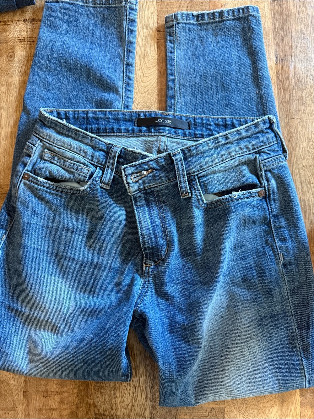 Joe's Jeans Mid Blue Straight-Leg Women's Jeans